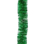 Гирлянда Мишура зеленая 10см 2м