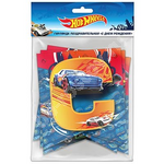 Гирлянда с Днем Рождения Hot Wheels