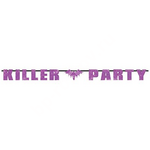 Гирлянда-буквы KILLER PARTY, 3,6м