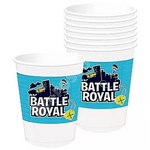 Стаканы большие пластик Battle Royal 8шт