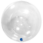 Шар 38см Bubble прозрачный Кристалл