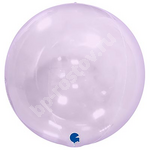 Шар 38см Bubble сиреневый Кристалл Lilac