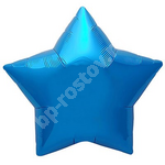 Шар Звезда 76см Металлик Blue