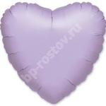 Шарик 45см сердце пастель Lilac