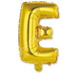 Шар Мини буква "Е", 36см Gold