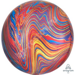 Шар 3D СФЕРА 40см Мрамор Colorful